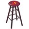 Holland Bar Stool Co Oak Bar Stool, Dark Cherry Finish, USC Trojans Seat RC30OSDC - alternate 1